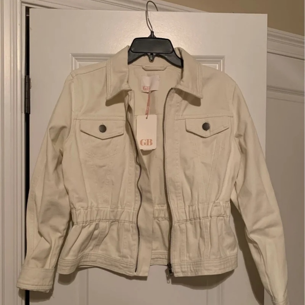 Gianni bini GB ivory denim jacket